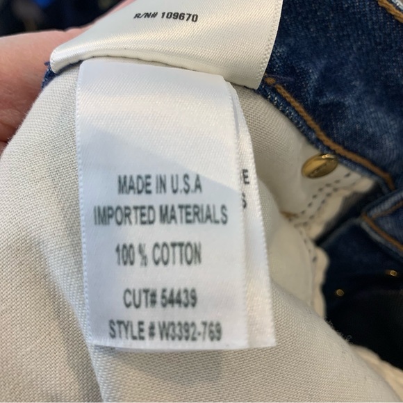 Goldsign Walcott High Rise Straight Leg Jeans - Picture 9 of 10